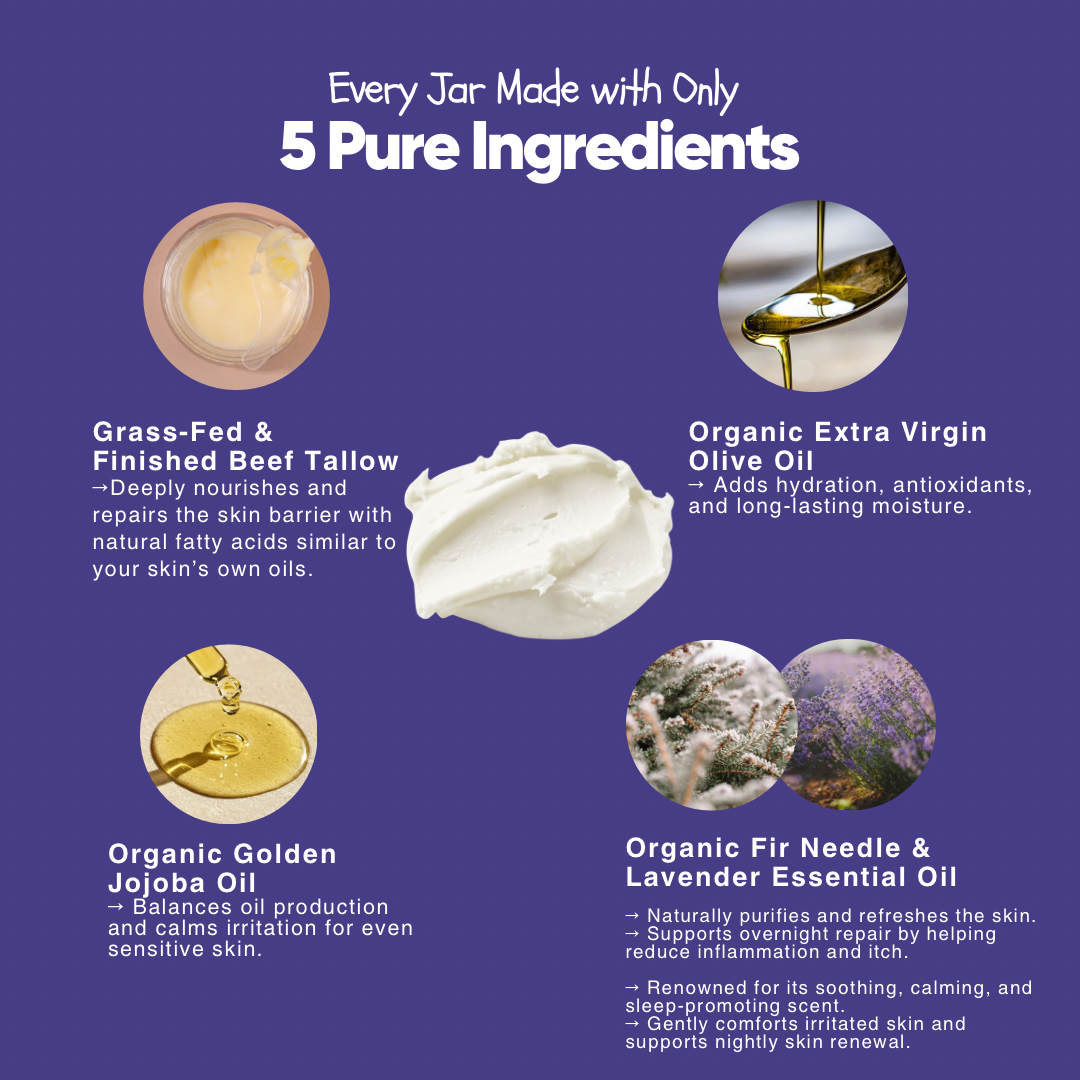 Rivia DreamSkin Peaceful Night Organic Relief Cream